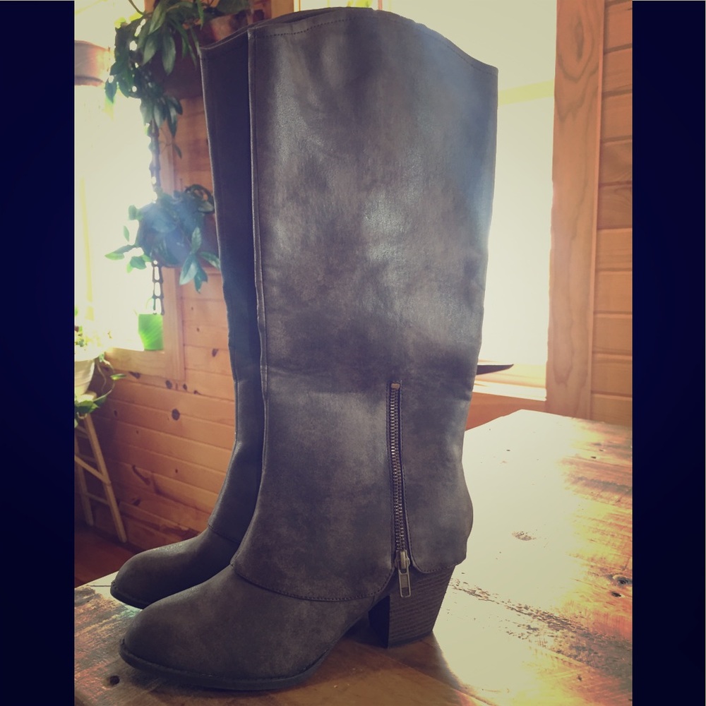 💋Brown Jellypop Creek Boots